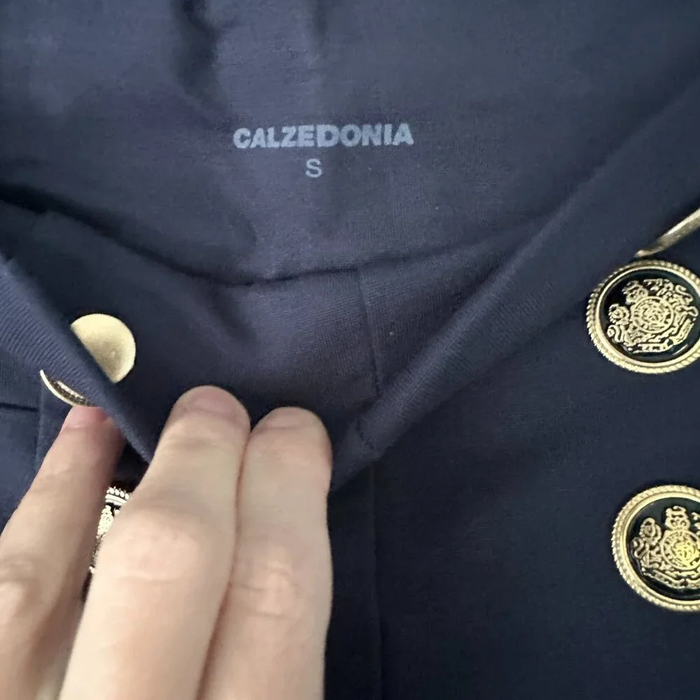 Calzedonia Skinny Shaping Leggings Navy Size S - Picture 4 of 6